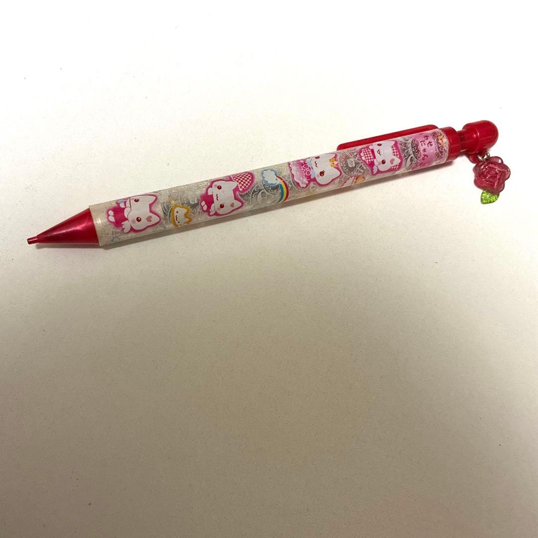 シャープペンシル 赤　サンエックス　激レア　平成　レトロ　レア　文具　文房具