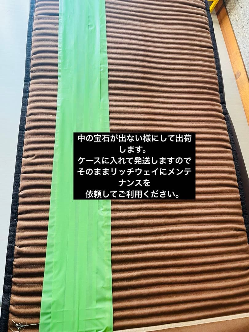 【メンテナンス必要】リッチウェイ　バイオマット　シングルサイズ