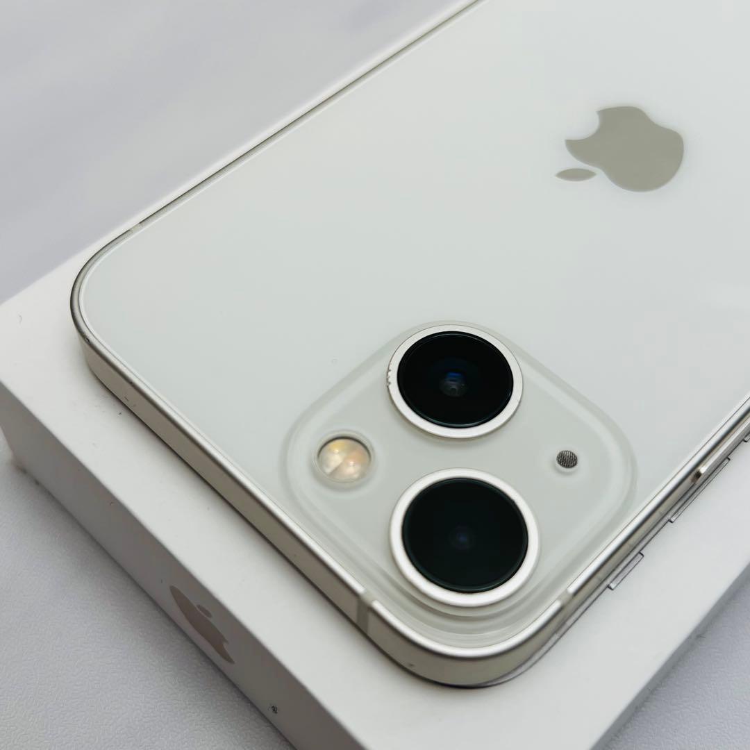 【上美品☆】iPhone13mini 本体 White 128GB SIMフリー