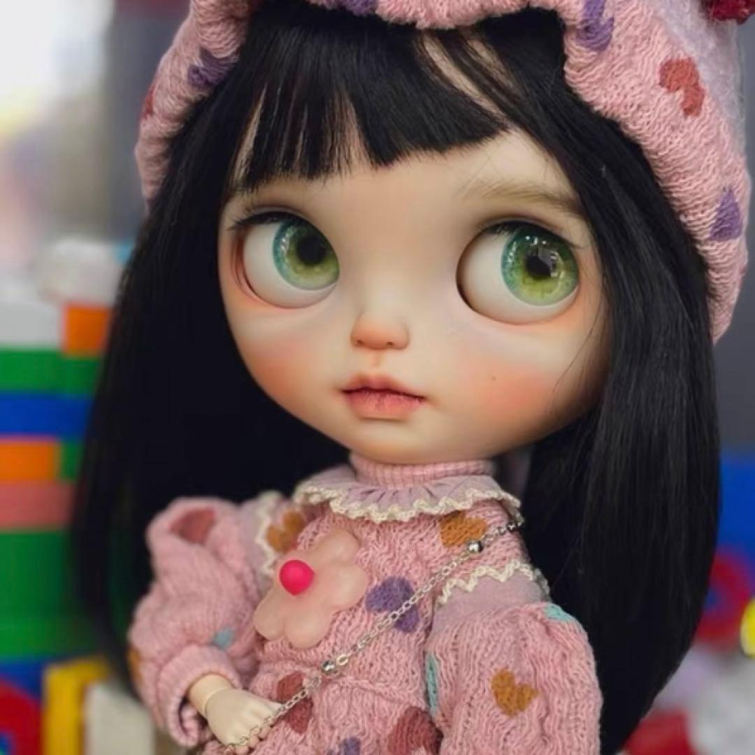 カスタムブライス 人形 幼い かわいい 海外作家様 春 スプリング フルセット