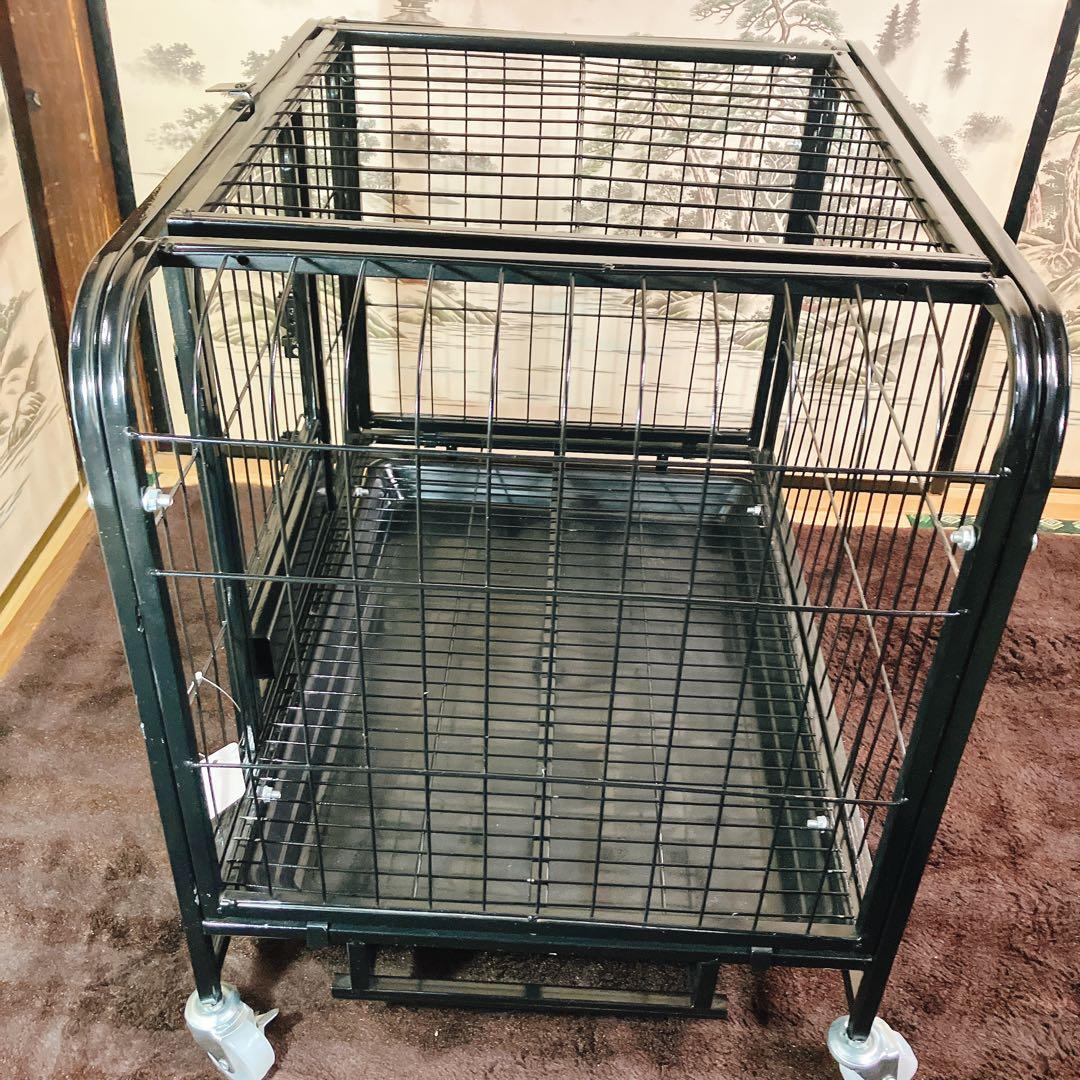 未使用】小型動物用 ペットケージ 前部・上部開閉式 定価17200円　犬　兎