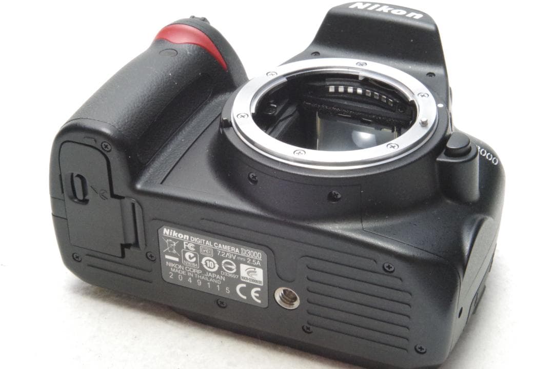 Nikon D3000 デジタル一眼レフ 744ショット 入門機 動確済 美品+