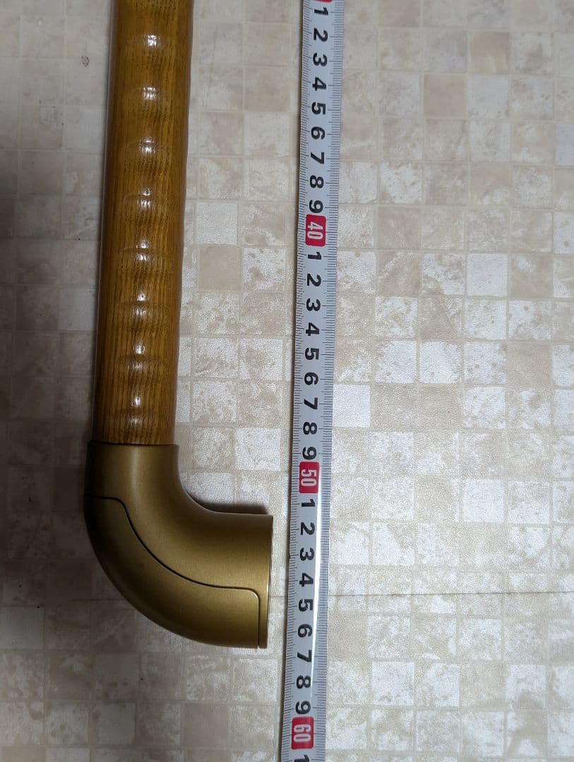 【5本セット】TOTO 木製 介護用手すり 23～73cm