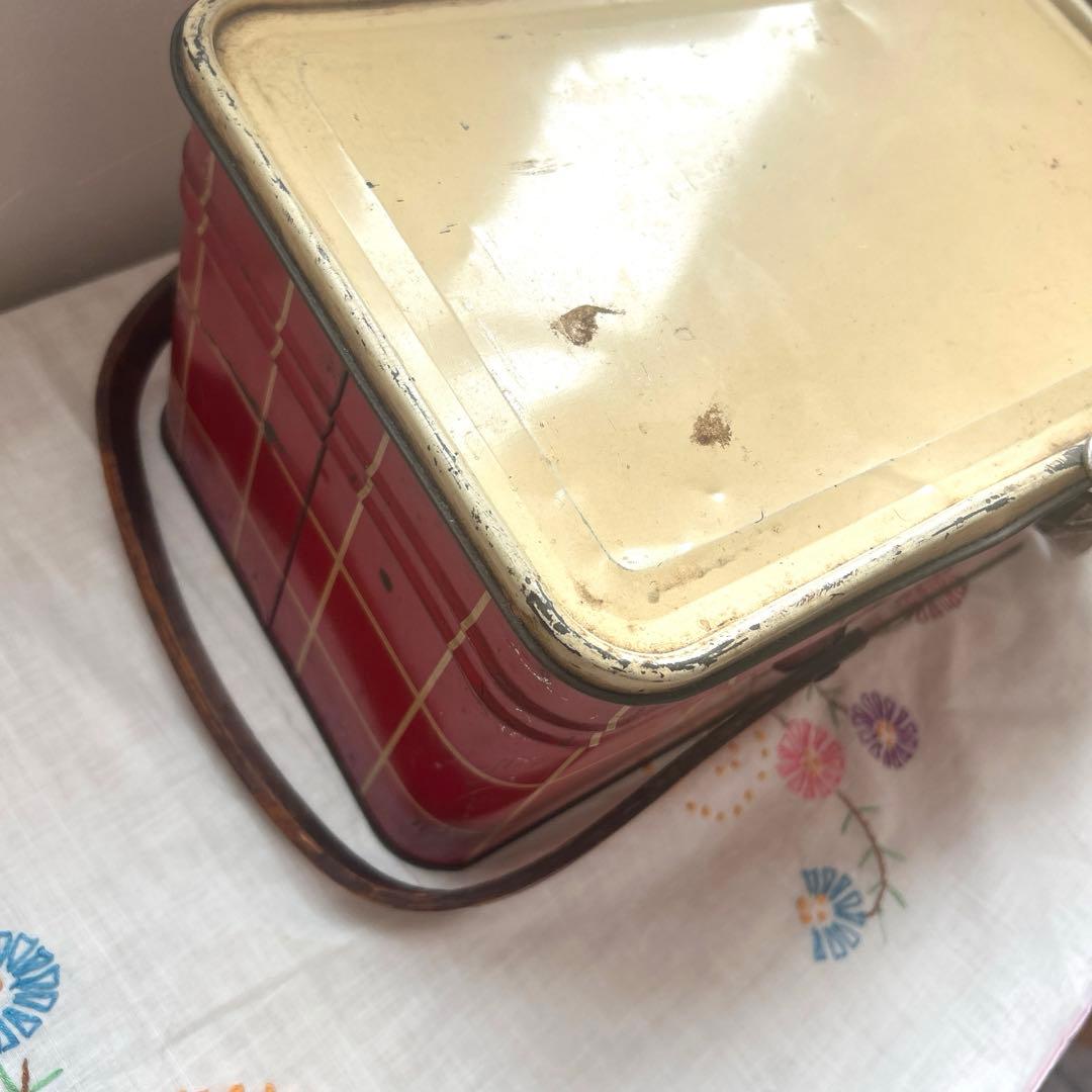 イギリスアンティーク　ピクニックバスケット