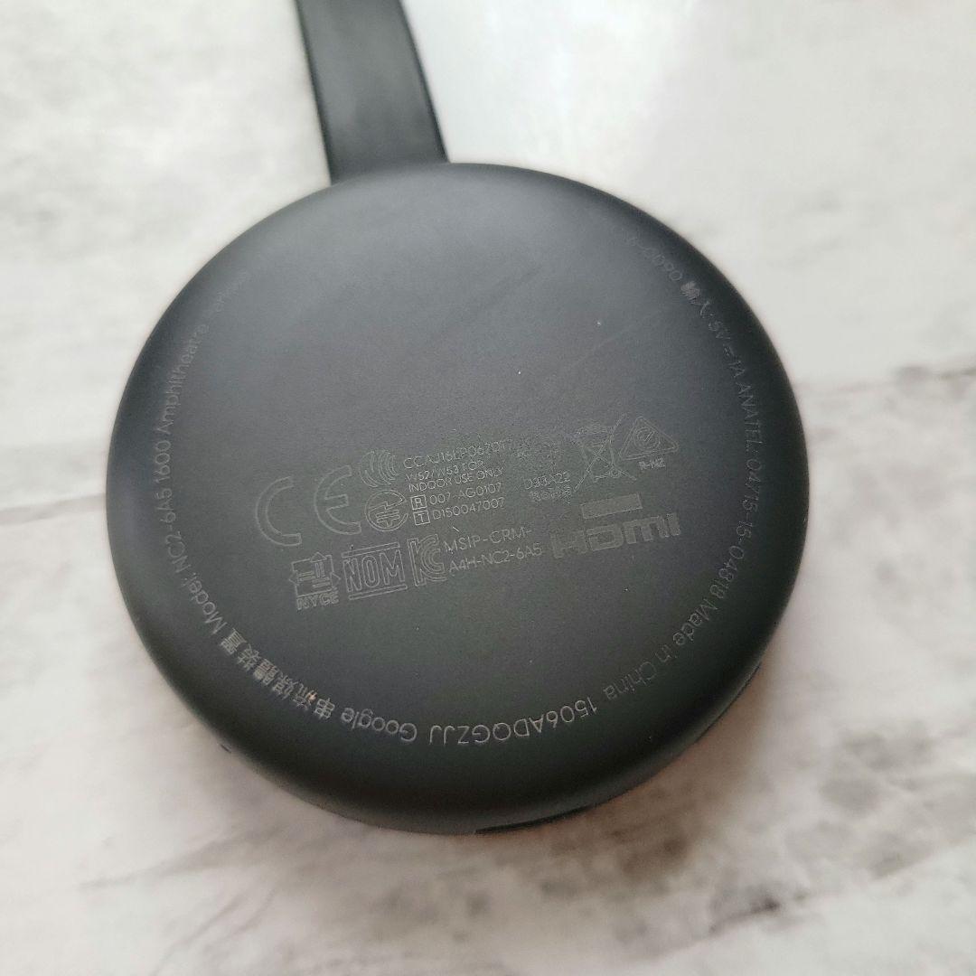 第3世代 Google Chromecast クロームキャスト GA00439