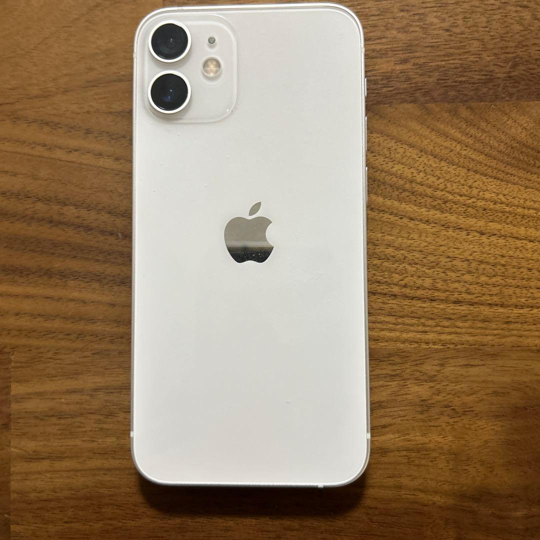 Apple iPhone 12 mini 本体 白　完動　残債なし