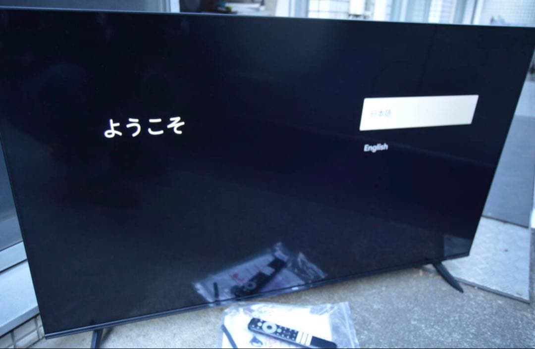 TCL 50P63J 50V型 Google 4Kチューナーレス スマートテレビ