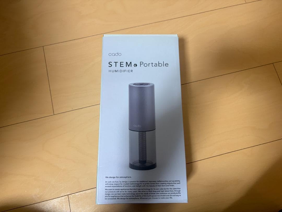cado STEM Portable 加湿器 MH-C20　ブラック