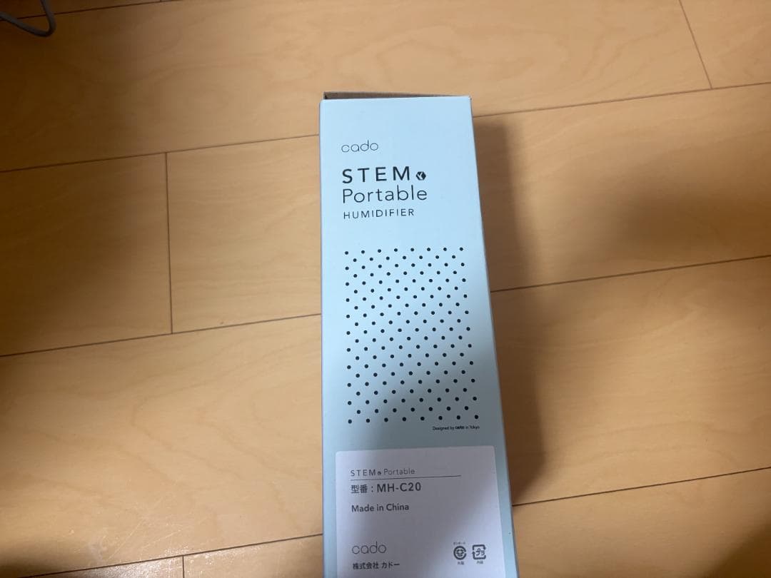 cado STEM Portable 加湿器 MH-C20　ブラック