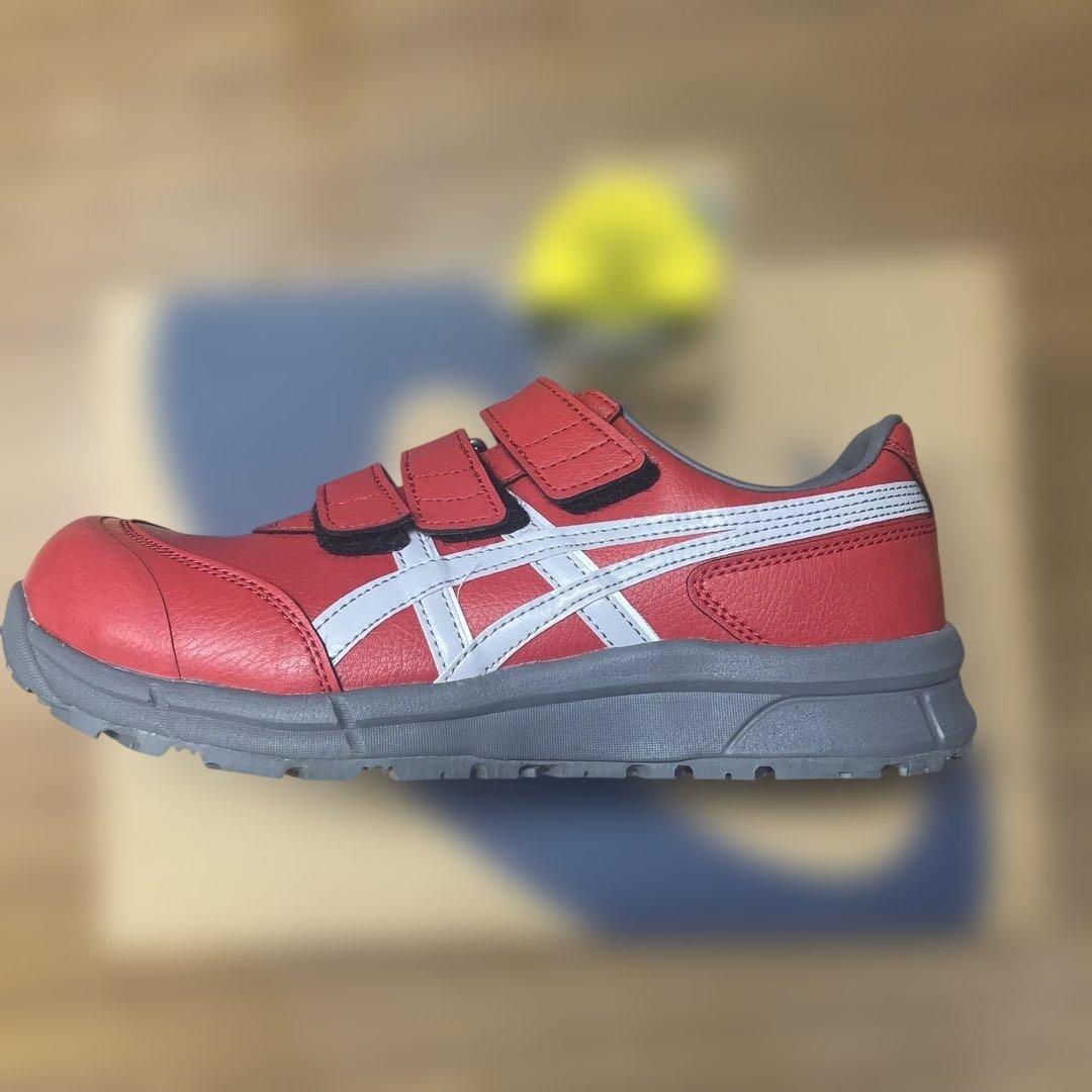 asics WINJOB CP301 安全靴 25.5cm クラシックレッド