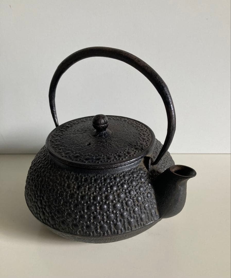 南部鉄器 鉄瓶 岩鋳 茶こし付き 本場南部盛岡 工芸品