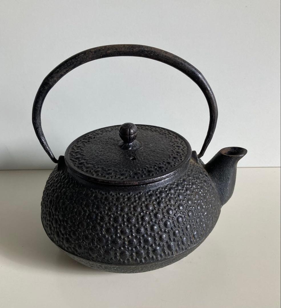 南部鉄器 鉄瓶 岩鋳 茶こし付き 本場南部盛岡 工芸品
