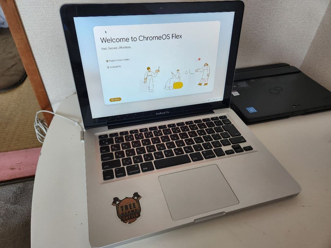 MacBook chromeOS Flex搭載