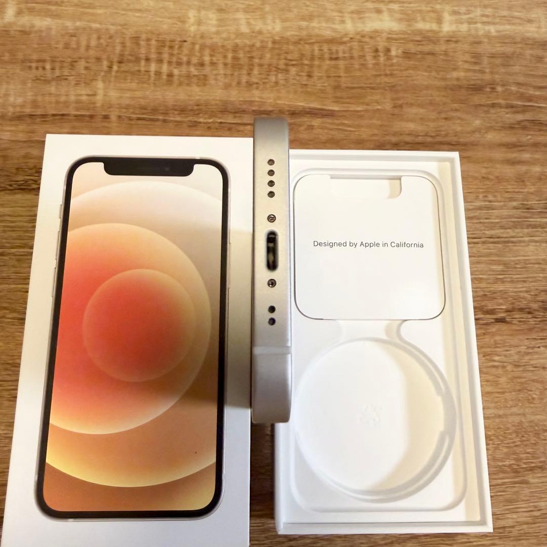 iPhone 12 mini 128GB simフリー ケース 新品フィルム付