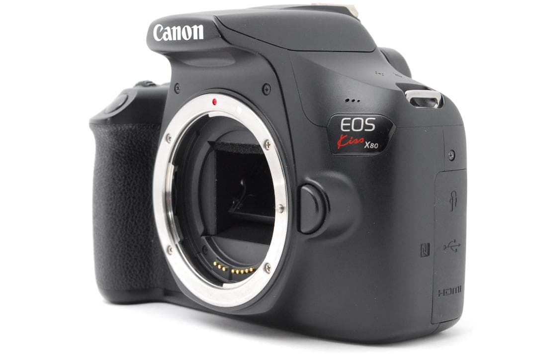 【満足のダブルレンズ】Canon Kiss X80　WiFiモデル　スマホ転送