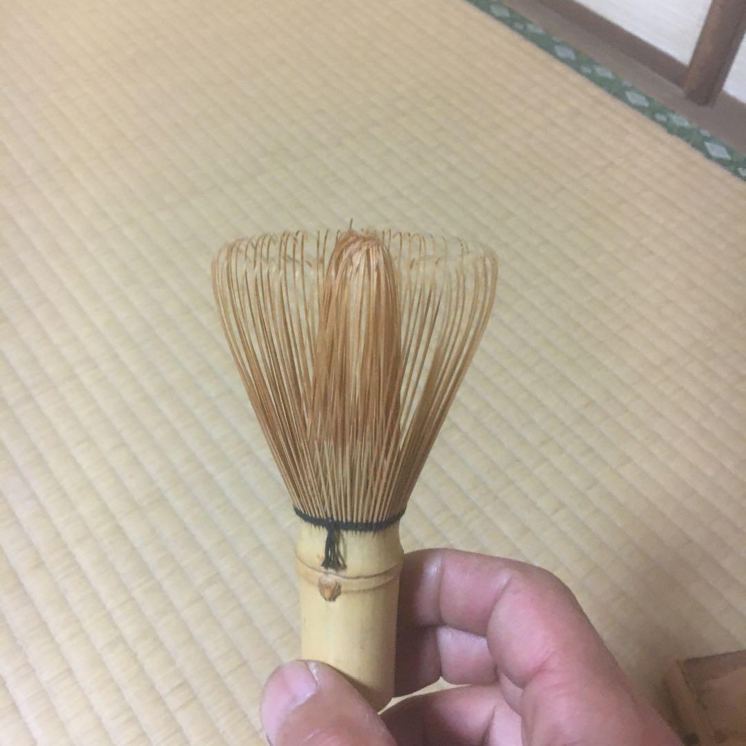 茶道具　桐　短冊箱　アンティーク　シャビー 木箱　茶道具一式収納箱