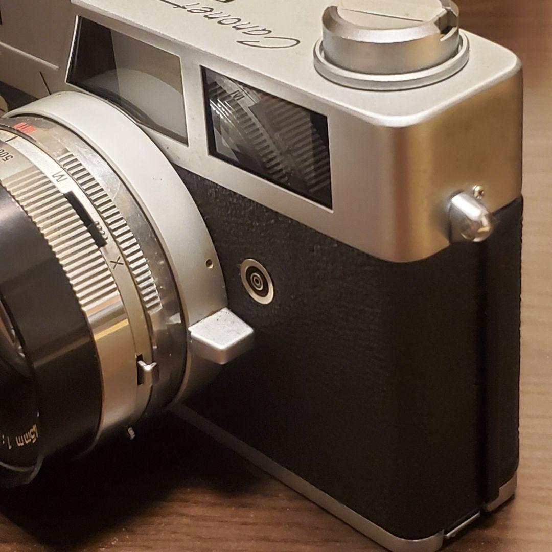 Canon Canonet QL19 ケース付き カメラ レトロ 貴重