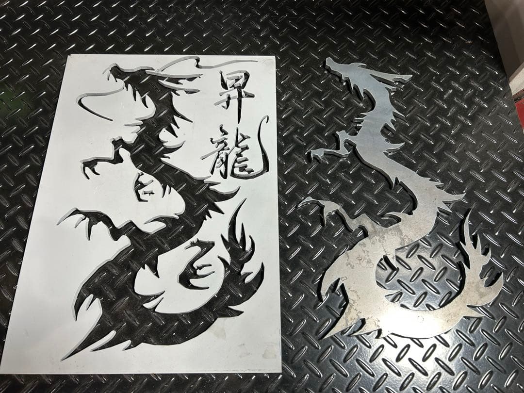 アイアン オブジェ ハンドメイド 切り絵